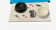 Miniature Cat Bowl and Mat 5