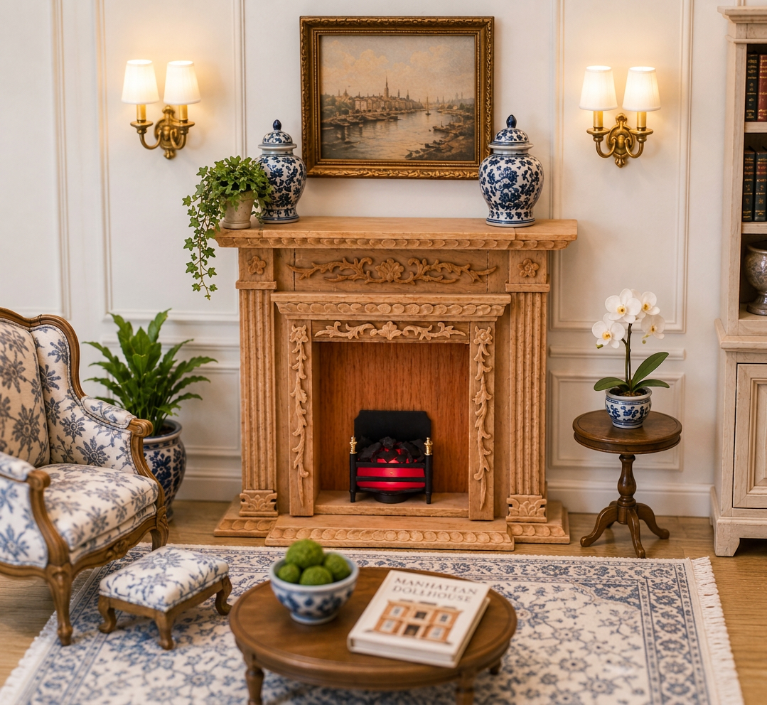 Dollhouse Fireplaces