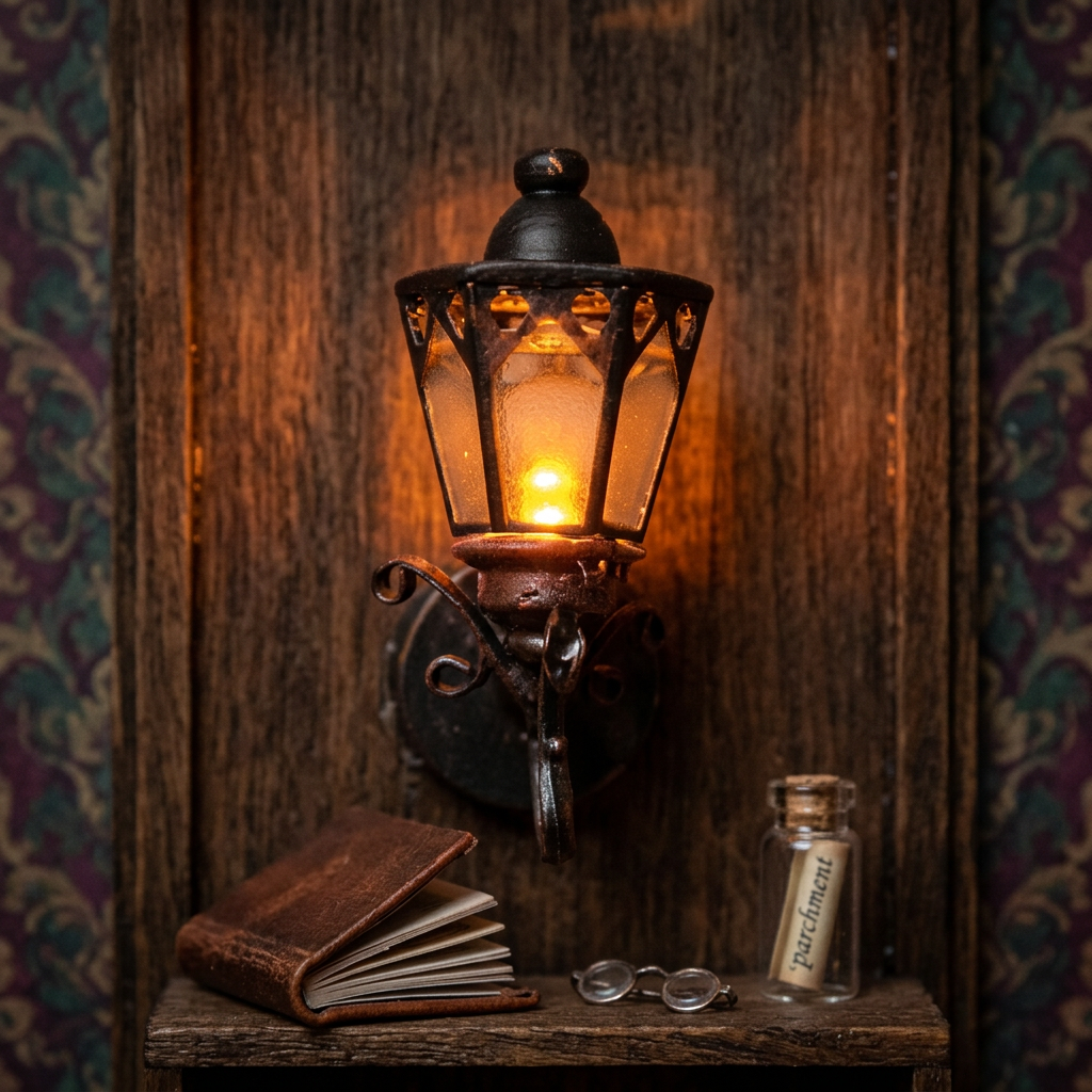 Dollhouse Sconces and Wall Lights-Battery Operated