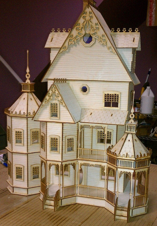 Half Inch 1:24 Scale Dollhouse Kits