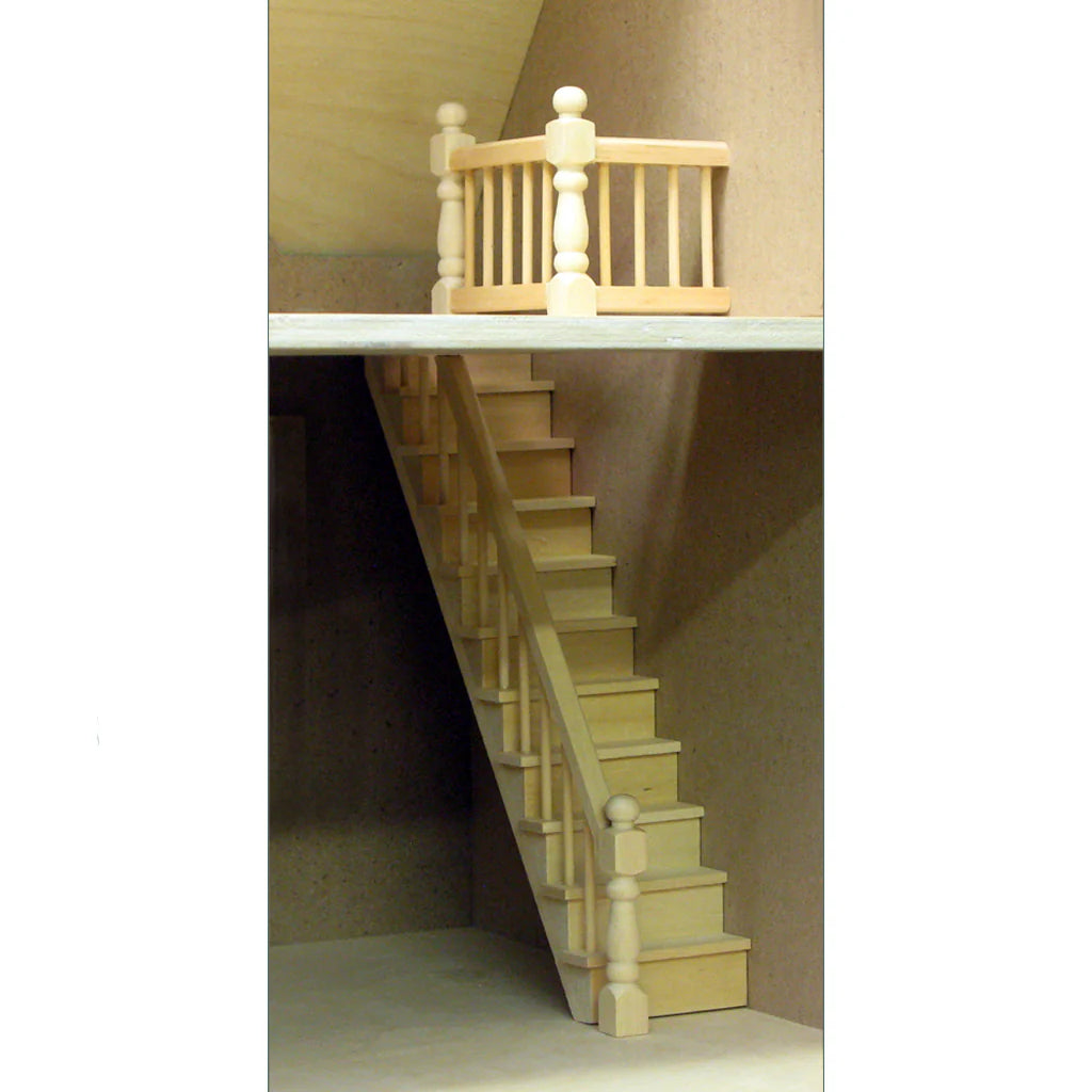 Dollhouse Stairs, Railings and Spindles
