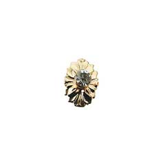 Crystal Medallion Knob 1" scale