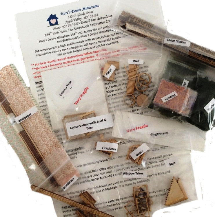 Tattington Dollhouse Kit 144th