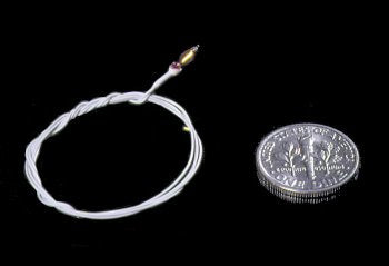 12V Micro-Flame Bulb-White Wire