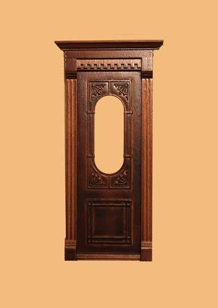 Rosemont Single Exterior Door - New Walnut