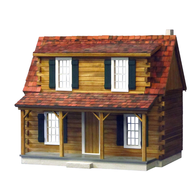 Adirondack Cabin Dollhouse Kit
