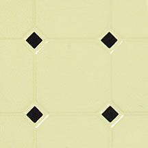 Black and Beige Octagon