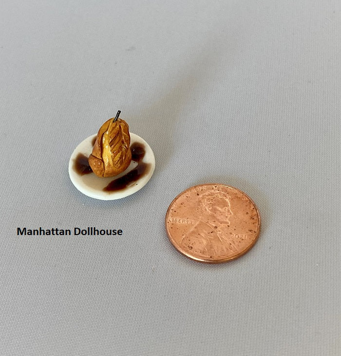 Miniature Baked Pear