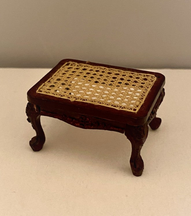 Bespaq French Foot Stool - New Walnut