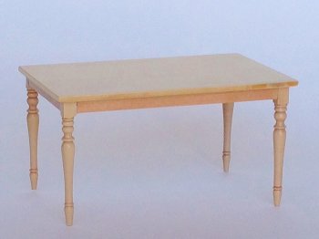 Bespaq Belle Farm Table in a Natural Finish