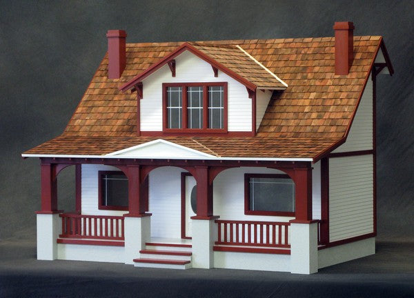 Classic Bungalow Dollhouse Kit