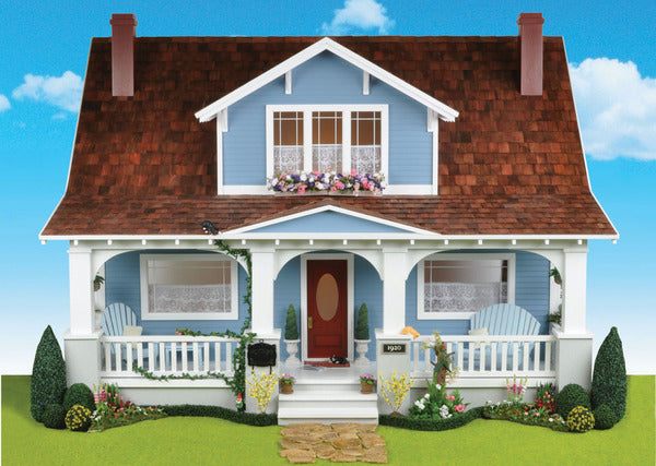 Classic Bungalow Dollhouse Kit