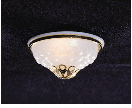 Ceiling Lamp w/Removable Frosted Shade