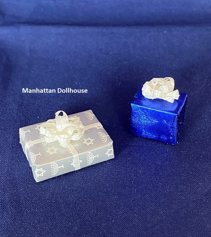 Chanukah Wrapped Presents