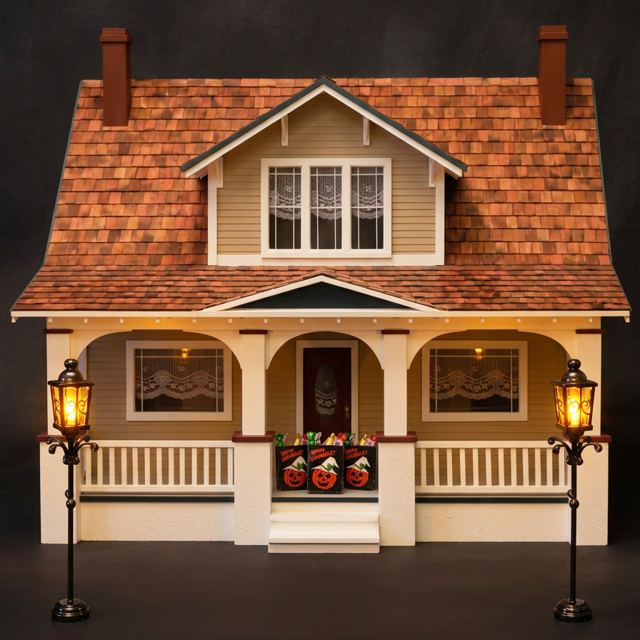 Black Outdoor Standing Lamp FL3 B