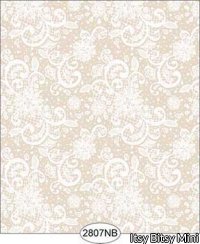 Daniella Lace Dollhouse Wallpaper