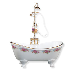 Dollhouse Minature Victorian Bathtub