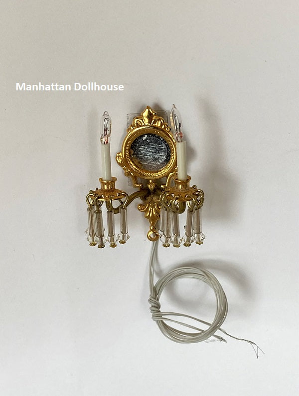 Gold Double Wall Sconce