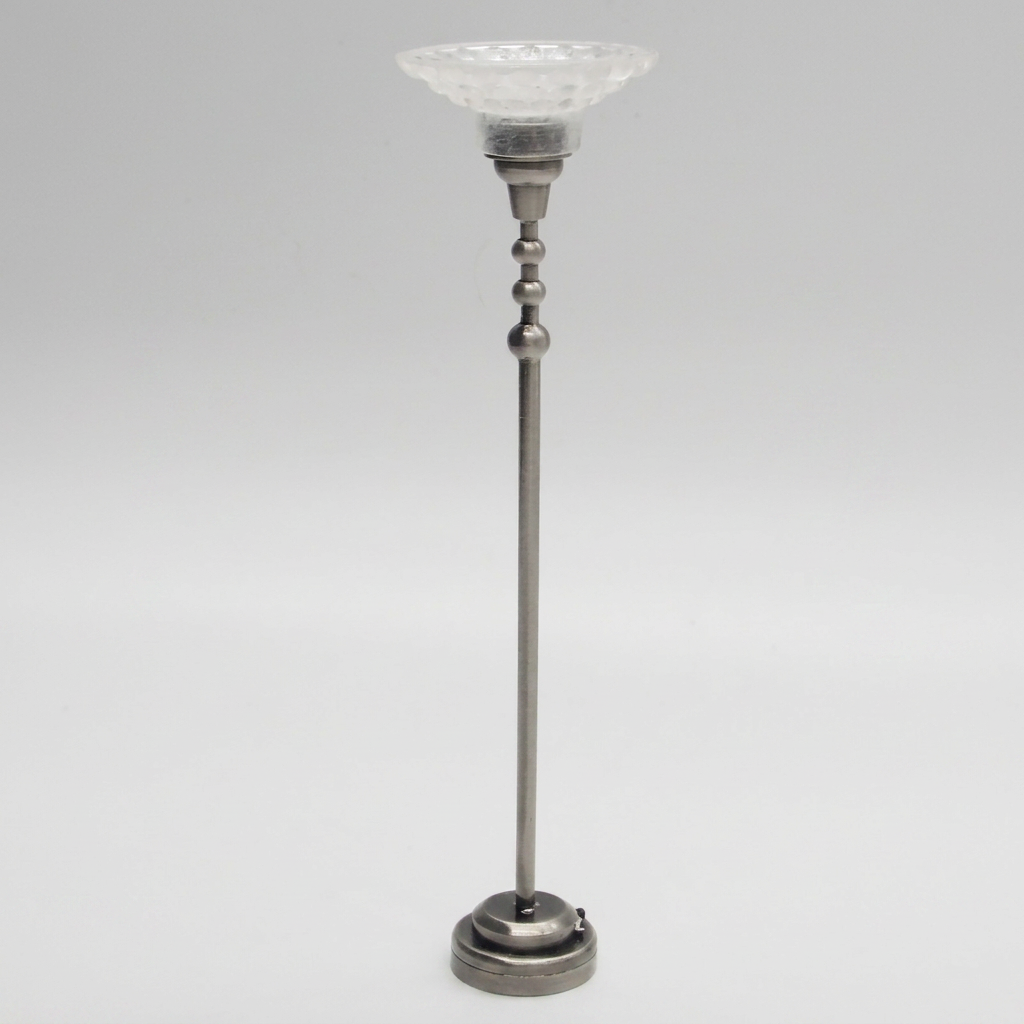 Park Ave. South Miniature Floor Lamp in Platinum F14