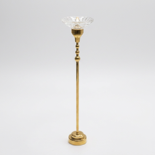 Park Ave. South Miniature Floor Lamp in Brass F15
