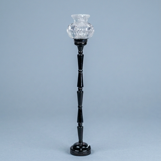 Floor Lamp with Charcoal Pole F5 BL