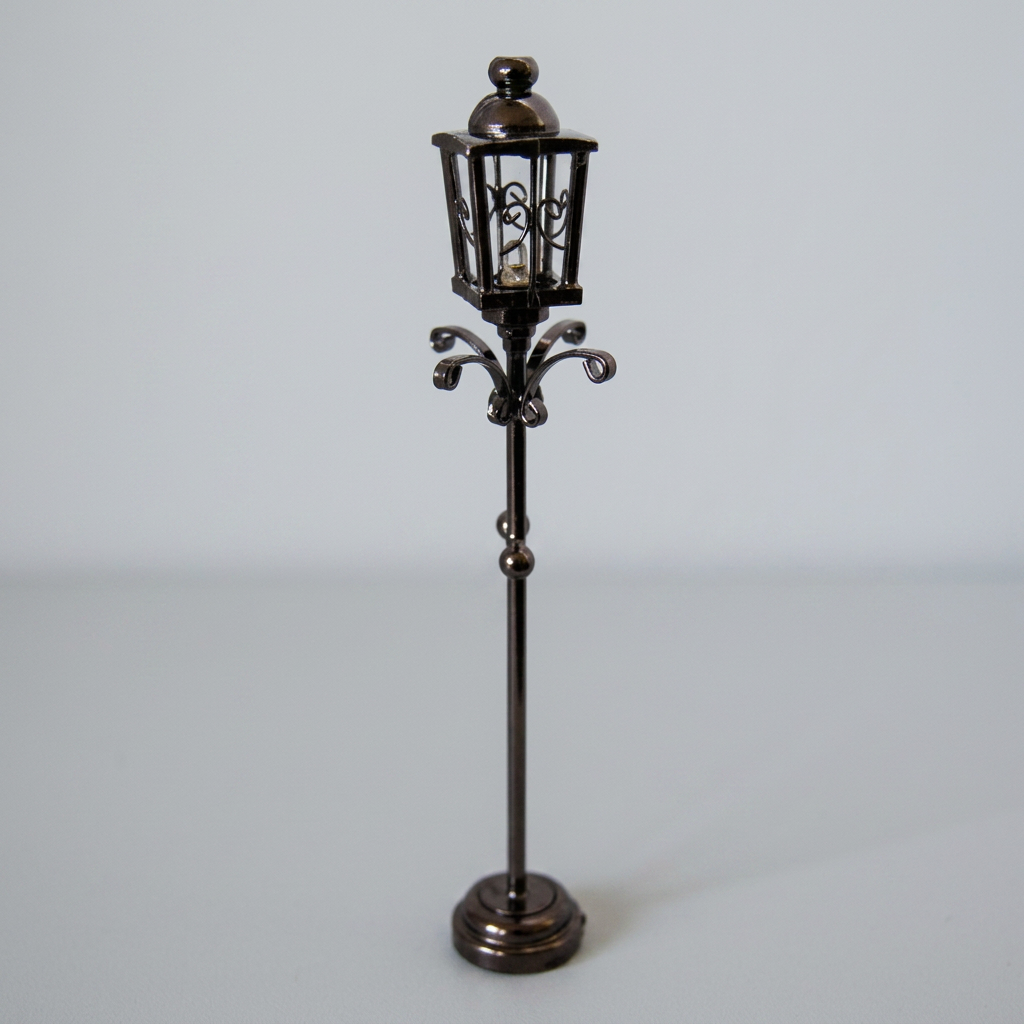 Black Outdoor Standing Lamp FL3 B