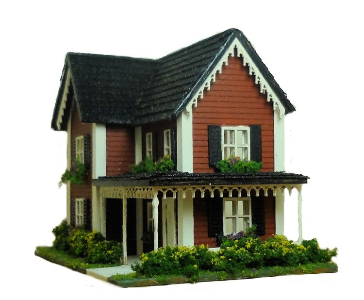 Farmhouse Dollhouse Kit 144th scale