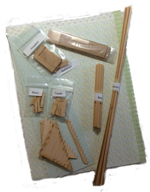 Full Cape Code House Kit Quarter Scale