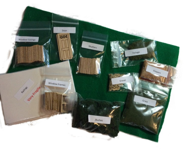 Full Cape Code House Kit Quarter Scale