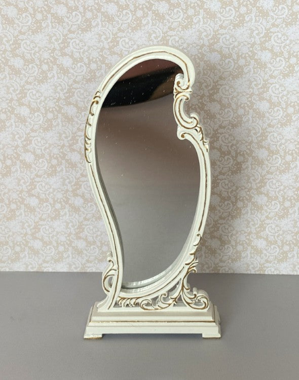 Grand Standing Mirror - White