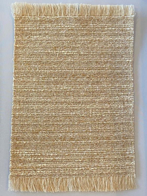 Dollhouse Natural Collection Rug - Striped Beige