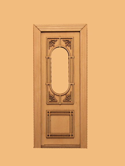 Hanover Exterior Single Door-Unfinished