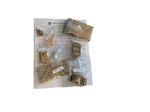 Harper Grace Tudor House Kit Quarter Scale