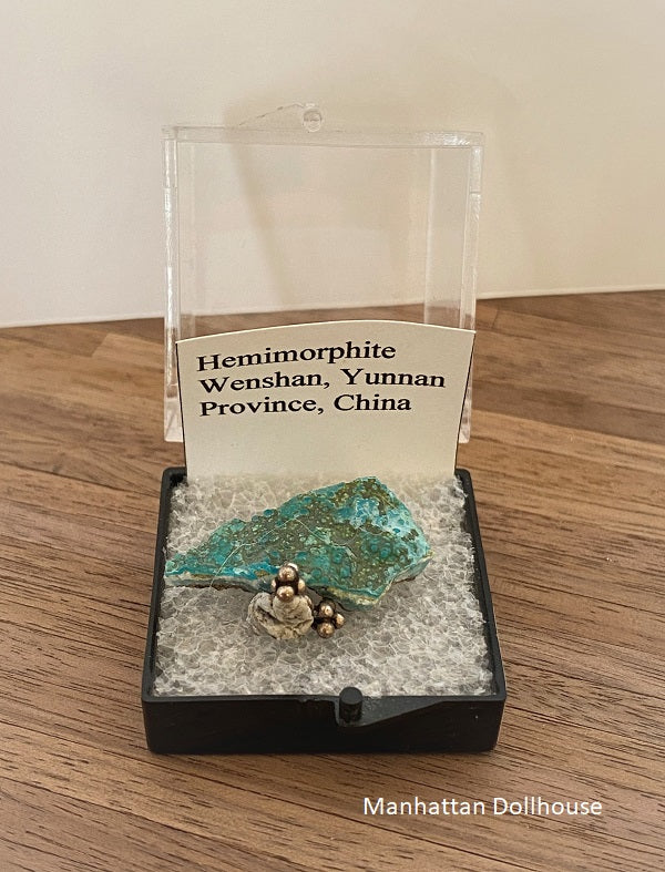Hemimorphite Wenshan, Yunnan Province, China