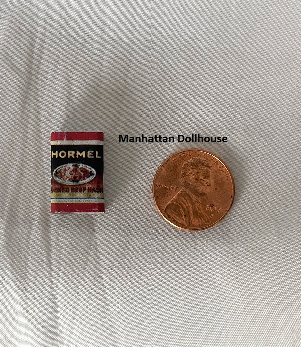 Vintage Hormel Corned Beef Mash - Miniature Dollhouse
