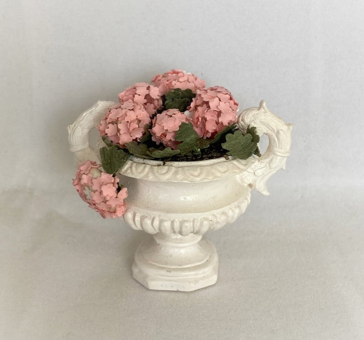 Pink Peonies in Grecian Planter