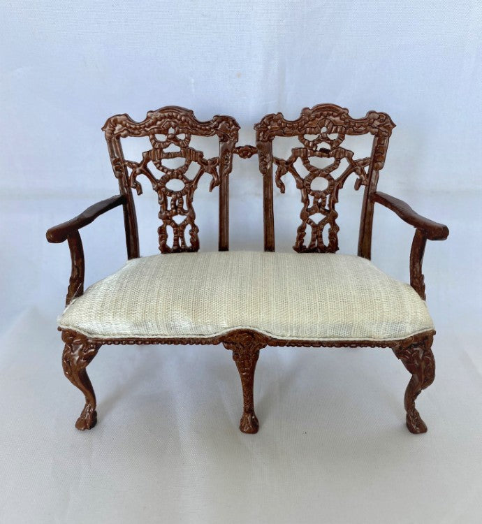 Bespaq Double Chair in New Walnut