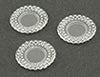 Dollhouse Lace Edge Plates-3 pieces