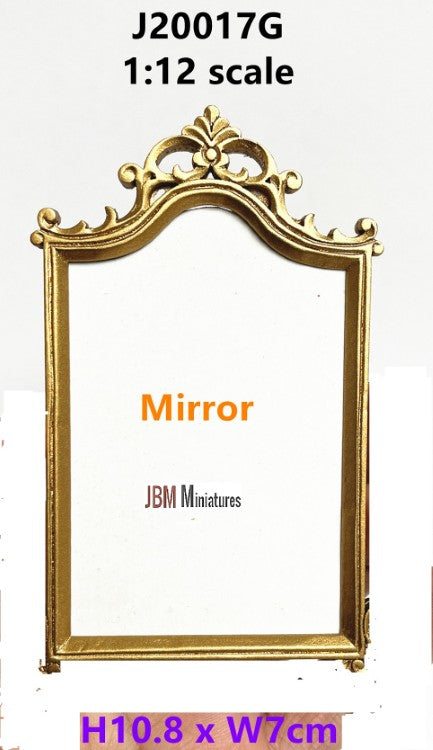 Louis XV Rocco Mirror Gilded