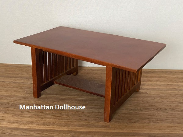 Miniature Dining Room Table - Mahogany