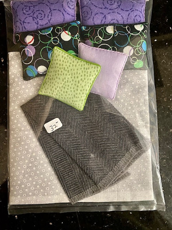 Modern Dollhouse Double Bedding