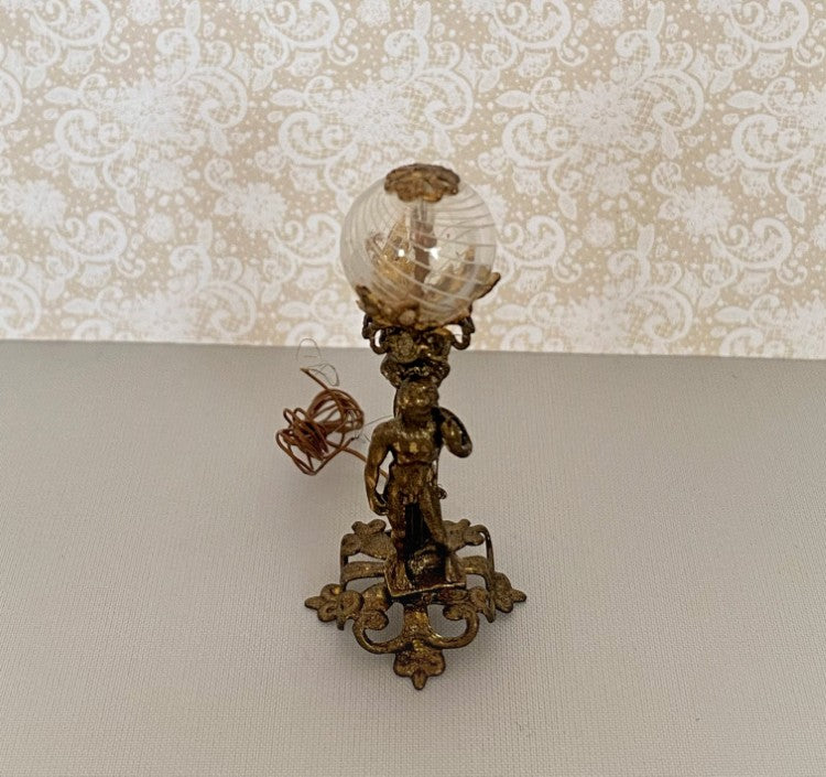 Miniature Lamp with Statue of David