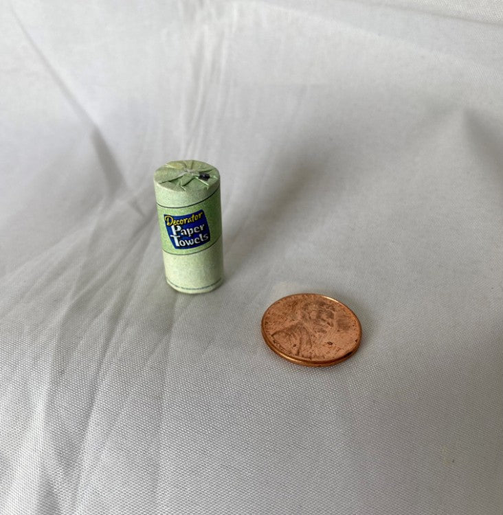 Miniature Dollhouse Paper Towels