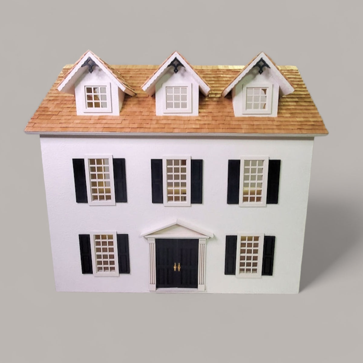 Cathy's Colonial Dollhouse-Unpainted
