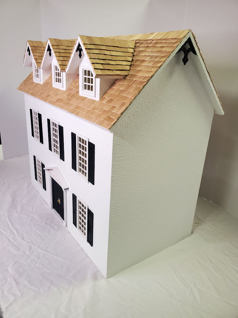 Cathy's Colonial Dollhouse-Unpainted