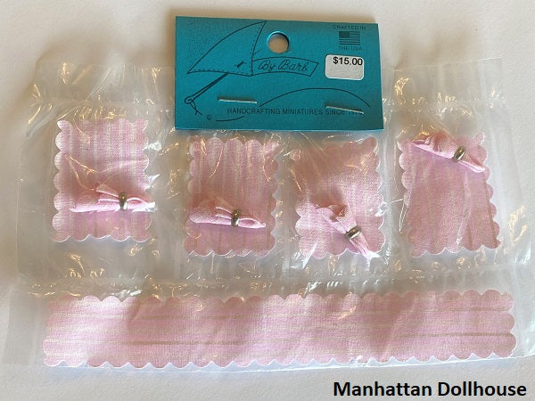 Pink Miniature Placemat Set