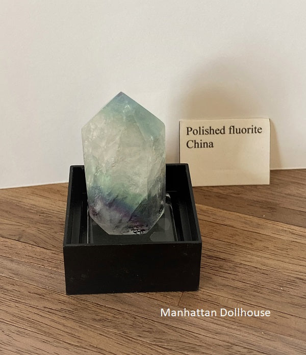Miniature Polished Fluorite from China