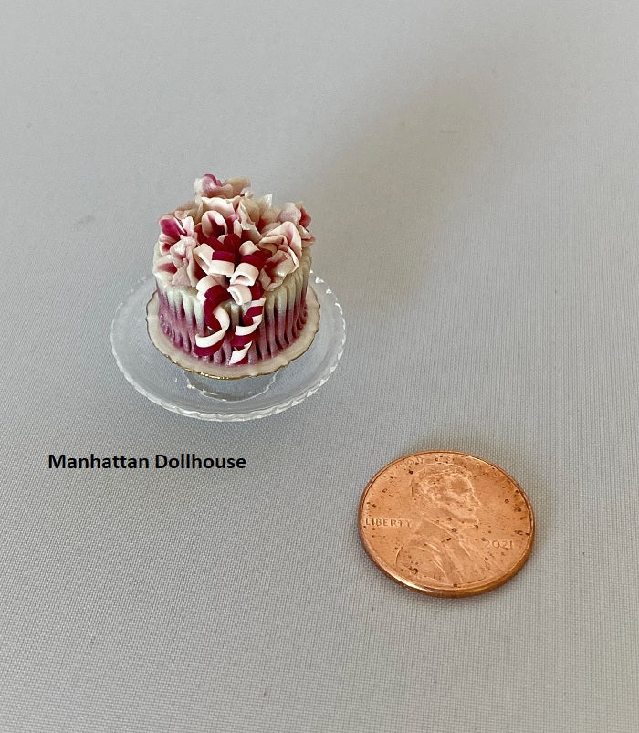 Red and white Cake