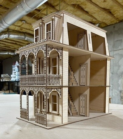 Half Inch Saint Charles Dollhouse Kit