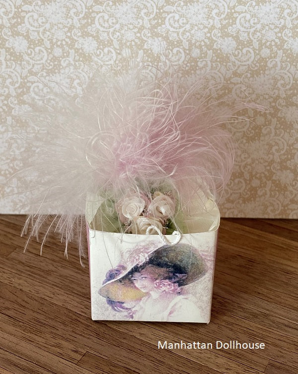 Miniature Shopping Bag with Hat